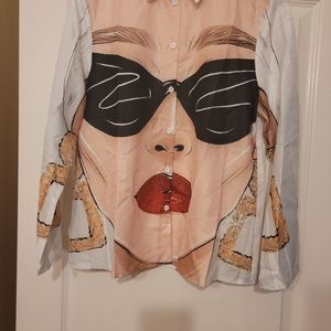 long sleeve shirt. Very light weight material